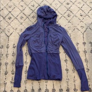 Lululemon reversible zip-up with hood